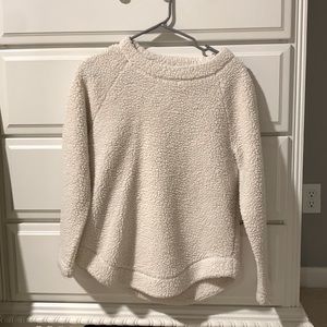 Cream LOFT Teddy Sweater Size XS